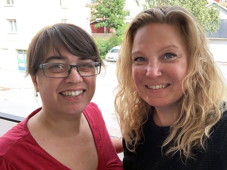 Jenny Eriksson och Frida Stål