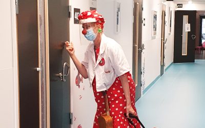 Sjukhusclownerna tar humor på allvar